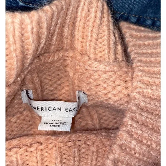 NWT American Eagle Baby Pink Sweater - Picture 3 of 7